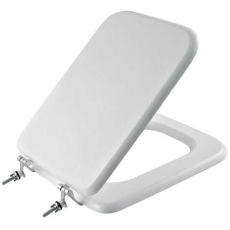 Sedile in Legno MDF Conca colore Bianco (1/4)
