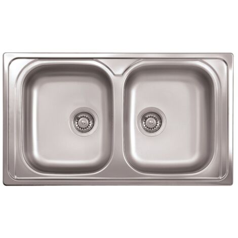 BOHOLMEN Lavello Da Incasso A 1 Vasca, Inox, 47x30 Cm - IT