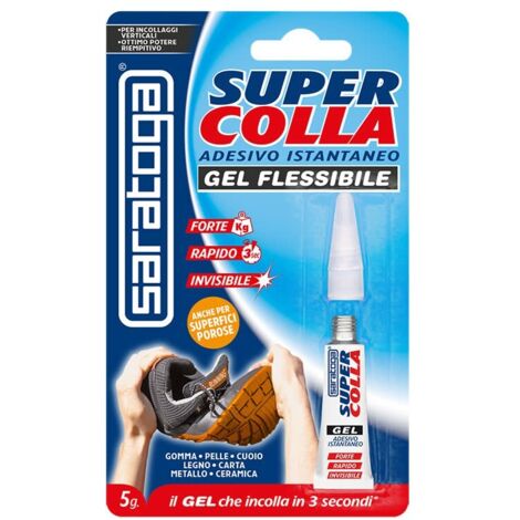 Saratoga SUPERCOLLA GEL FLESSIBILE 5GR