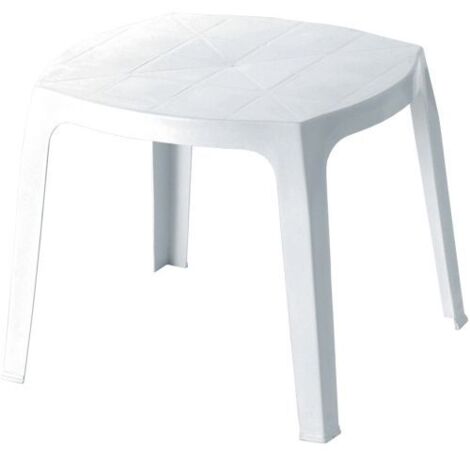 TAVOLINO BABY TANGA BIANCO 57X48XH46CM IMPILABILE