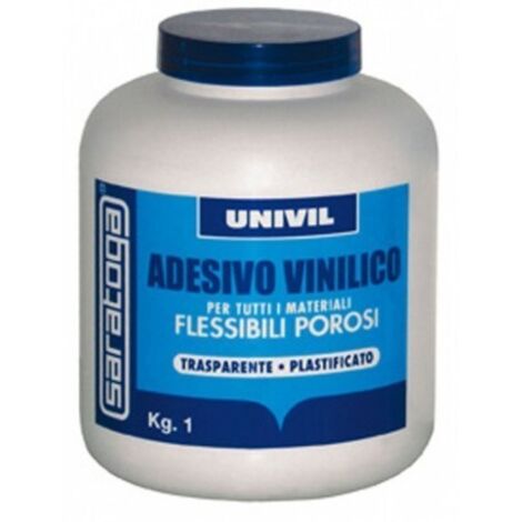 Saratoga COLLA VINILICA UNIVIL PER MATERIALI FLESSIBILI 1KG (1/2)