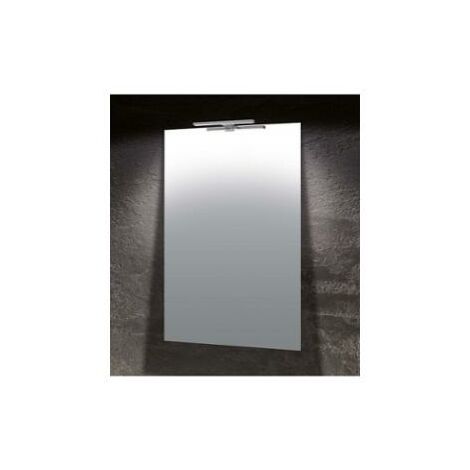 SPECCHIO LUCE 50X70 A FILO CON LAMPADA