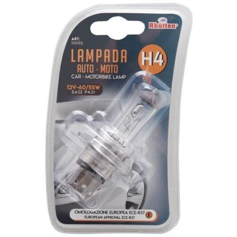 LAMPADA H4 12V 60/55W P43T 1pz