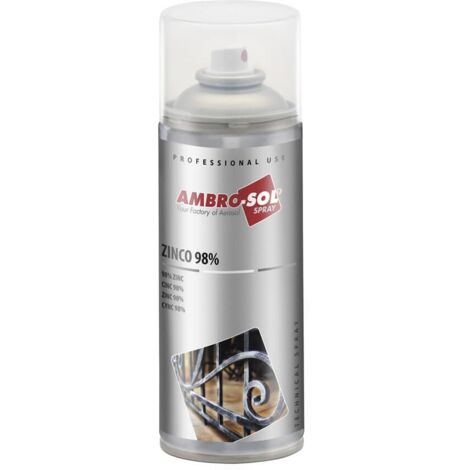 ZINCO BRILLANTE A FREDDO 400ML LUCIDO SPRAY (1/4)