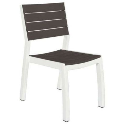 Keter SEDIA HARMONY 47X60XH86CM BIANCA/GRIGIA DOGATA