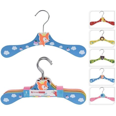 Casafield 100 Grucce In Velluto Per Bambini 35,6 Cm - Antiscivolo E Salvaspazio - Colore Grigio