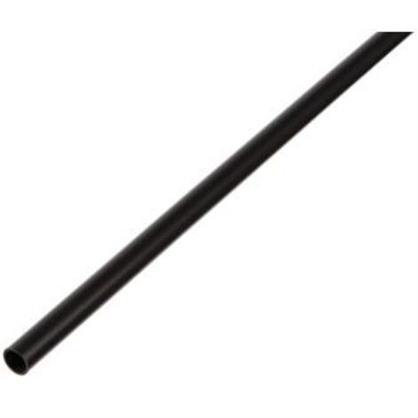 PROFILO TUBOLARE D.7X1000MM PVC NERO