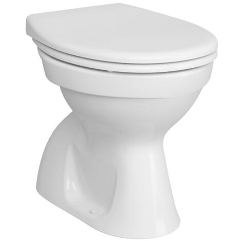 VASO WC NORMUS IN CERAMICA BIANCA A TERRA