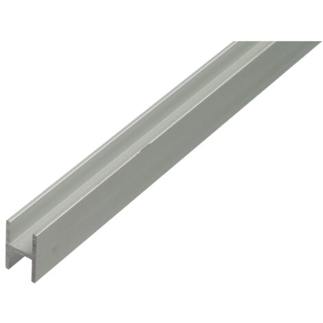 PROFILO AD H 9,1X12X1000MM ALLUMINIO ANODIZZATO