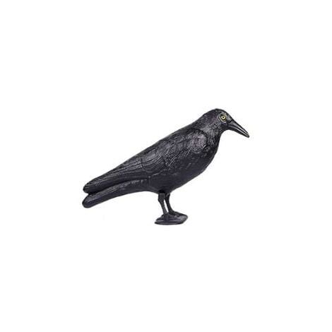 Esca da caccia Decorazione corvo nero repellente deterrente a