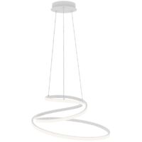 LAMPADARIO LED COASTER 60W CCT D.60XH150CM BIANC.