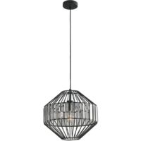 LAMPADARIO OPIUM E27 D.33,5XH130CM METALLO/VETRO.
