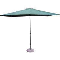 OMBRELLONE MARKET MT.2X3 STRUTTURA GRIGIA COPERTU