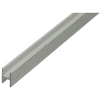 PROFILO AD H 9,1X12X1000MM ALLUMINIO ANODIZZATO