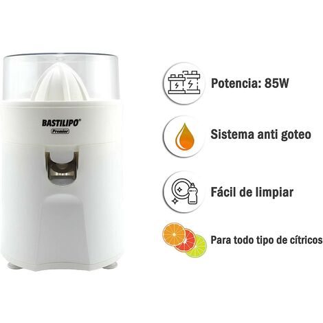 Exprimidor Eléctrico Braun CJ 3000 TributeCollection. 20w. 350ml. Cantidad  de Pulpa Ajustable. Negro