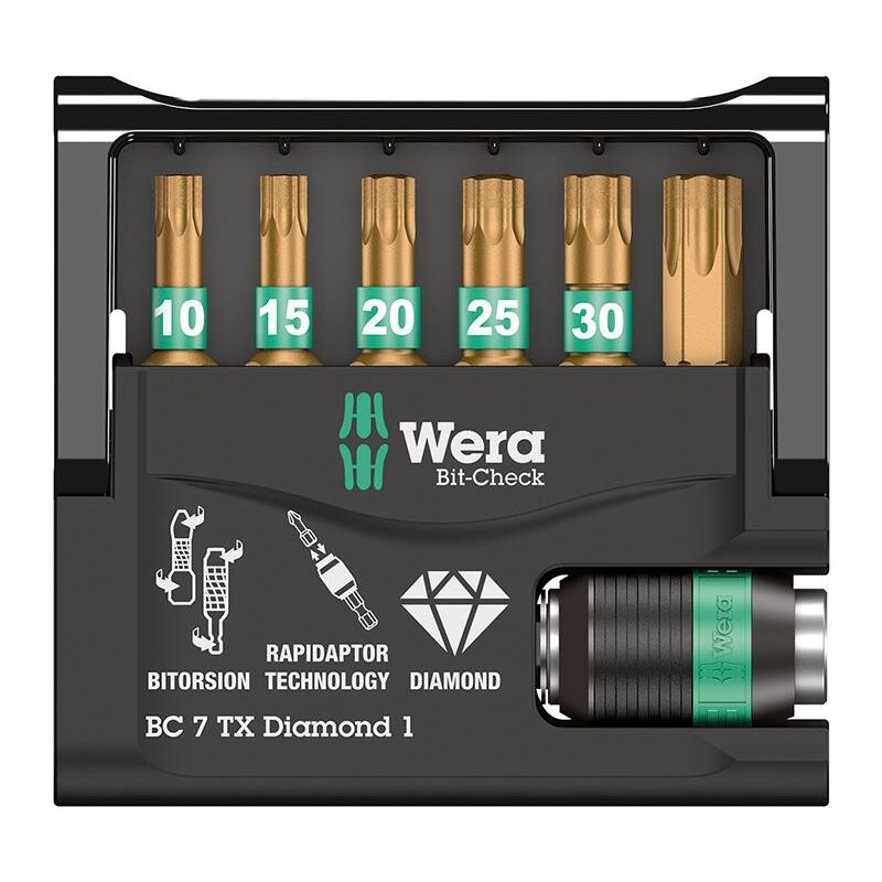 WERA Bit-Check 7 TX Diamond 1