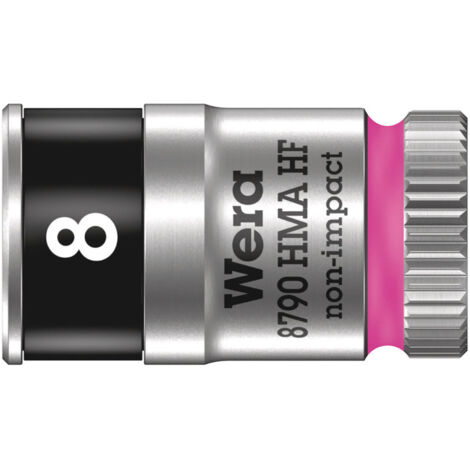 Wera Steckschlüsseleinsatz 8790 HMA HF 1/4" 6-kant SW 8 mm Länge 23 mm - 5003723001