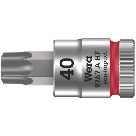 Wera Steckschlüsseleinsatz 8767 A HF TORX 1/4" T40 Länge 28 mm - 5003371001