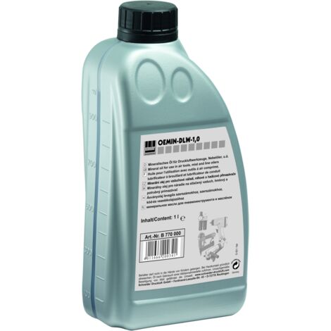 SCHNEIDER DRUCKLUFT Mineralisches Druckluft Öl für DL-Werkzeuge im 1 Liter-Gebinde (1/2)