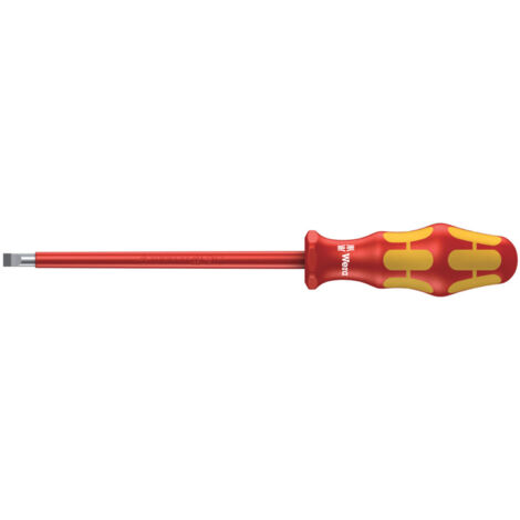 WERA Schlitz-Schraubendreher VDE mit Lasertip 6,5x1,2x150mm
