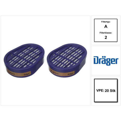 DRÄGER SAFETY Gasfilter für 3300/3500/5500 Bajonett A2