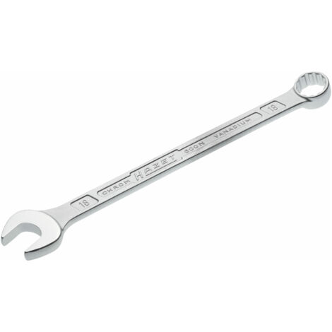Ringmaulschlüssel 600N SW 18mm L.255mm Form A Spezialstahl HAZET
