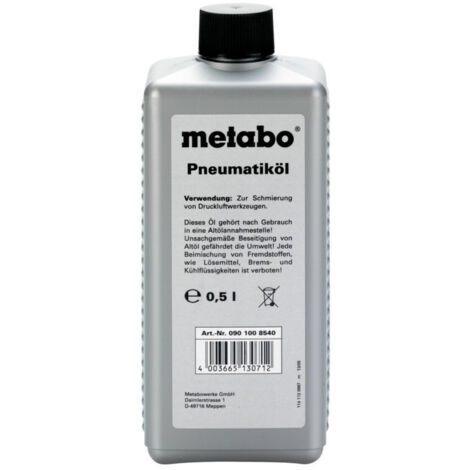 METABO Öl für DL Werkzeuge 0,5L (1/4)