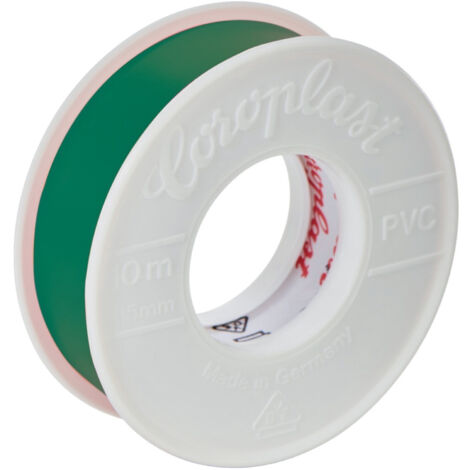 20 Stück Elektro-Isolierband Nr. 302 10m x 15mm Coroplast grün