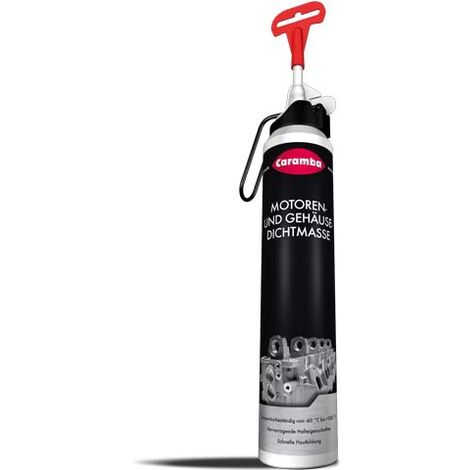 CARAMBA Motoren- & Gehäusedichtmasse 200ml Kartusche rot " Profi-Serie"