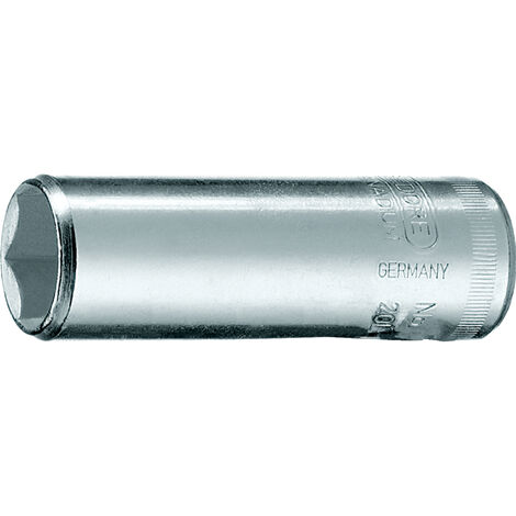GEDORE Steckschlüsseleinsatz 1/4",lang 6-kant 9mm 20L 9 6192130 (1/5)