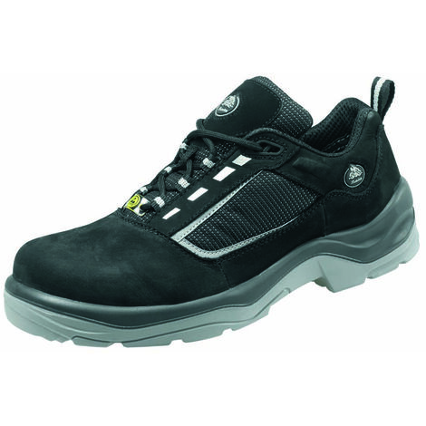BATA Sicherheits-Halbschuh S2 SAXA ESD Nubukleder schwarz/grau Gr. 44 XW (1/2)