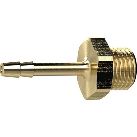 RIEGLER Einschraub-Tülle G 1/4 A Schlauch LW 9 / MS (1/3)