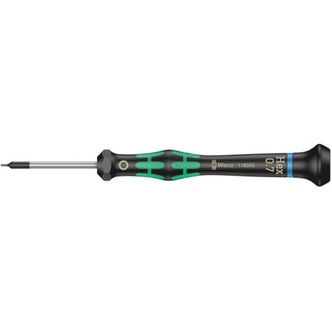 Elektronik- Schraubendreher Innensechskant 0,7mm Wera
