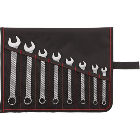 FORMAT Ringmaulschlüssel-Set DIN3113A 8-19mm 8-teilig in Rolltasche (1/3)