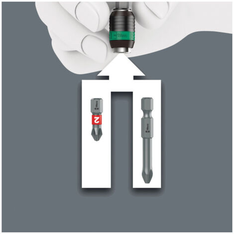 WERA 889/4/1 Rapdator 1/4" x75mm Universalhalter Nr.:05052503001