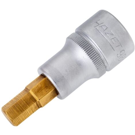 HAZET Steckschlüsseleinsatz 986-9 1/2" vierkant SW 9mm Innen-Sechskant