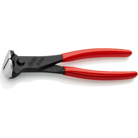 KNIPEX 68 01 200 EAN Vornschneider mit Kunststoff überzogen schwarz atramentiert 200 mm