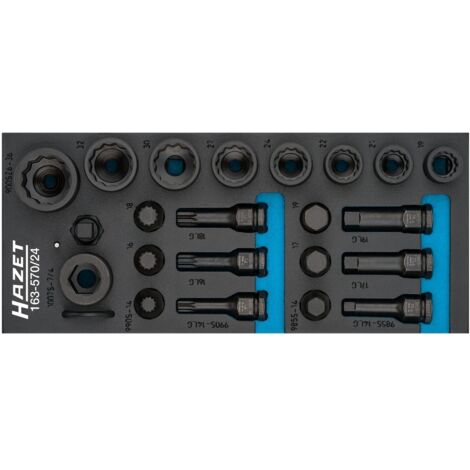 HAZET Werkzeugmodul 1/3 Impact 163-570/24