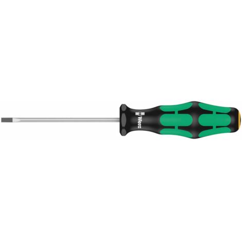 WERA Schlitz-Schraubendreher Kraftform 3,0x0,5x 80mm (1/5)