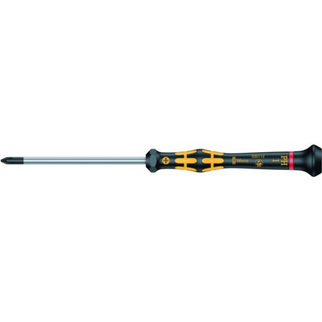 Wera 1550 PH ESD Kraftform Micro Kreuzschlitz-Schraubendreher, PH 1 x 80 mm (1/10)