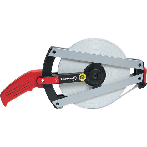 FORMAT Rahmenstahlbandmaß rostfrei 30mx13mm (1/4)