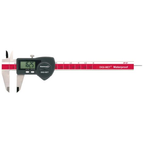 FORMAT Digitaler Taschenmessschieber IP67 150mm ohne Datenausgang