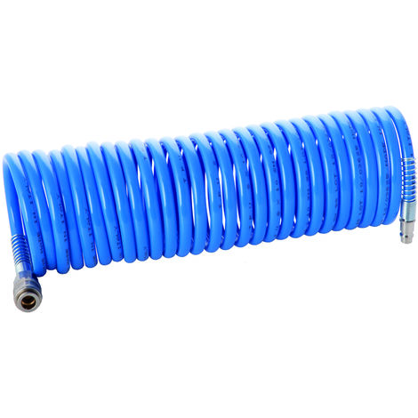 AEROTEC Spiralschlauch PRO 8mmx10mit PU inkl. Kupplung & Stecker NW 7,2