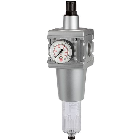 Riegler Filterregler »multifix«, PC-Behälter, BG 5, G 1, 0,5 - 10 bar, HA