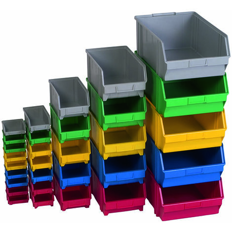 HÜNERSDORFF Plastikbox 1A Qualität Nr. 6533 Gr. 3 B145xH125xT230/200mm blau