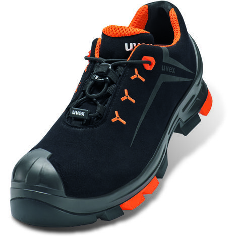 UVEX 2 Sicherheits-Halbschuh Gr. 35 W11 S3L ESD SR schwarz/orange 6508.2