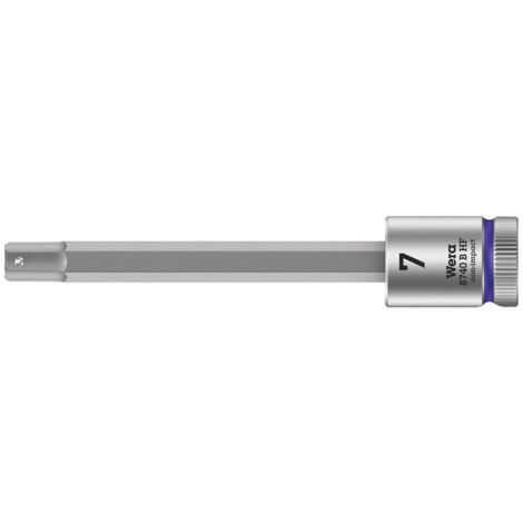 WERA Schraubendrehereinsatz 3/8" Innensechskant Haltefunktion 7x100mm
