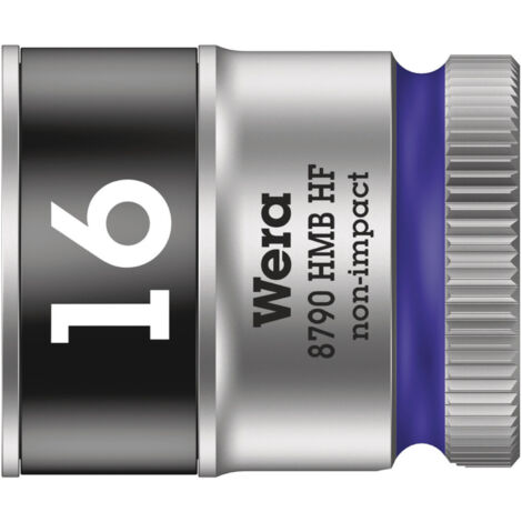 WERA Steckschlüsseleinsatz 6-kant 3/8" 16mm mit Haltefunktion