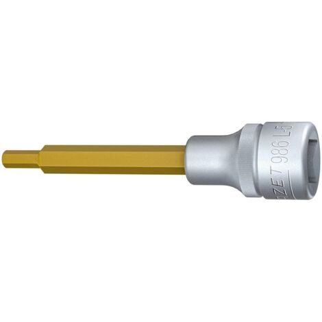 Steckschlüsseleinsatz 986L-5 1/2 Zoll Innen-6-kant SW 5mm L.100mm HAZET
