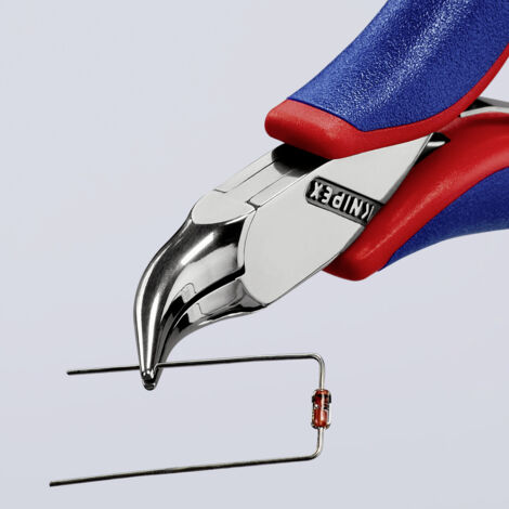 KNIPEX 35 42 115 Elektronik-Greifzange mit Mehrkohne-Hülle 115mm
